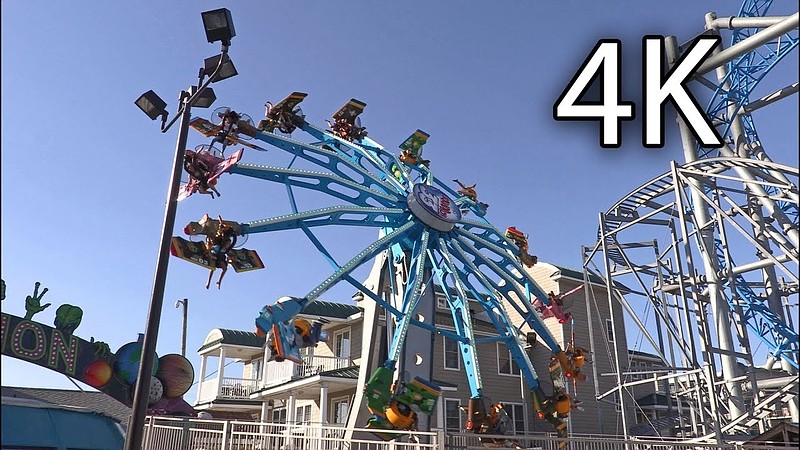 Playland's Castaway Cove amusement park on the Boardwalk offers new rides including this one, Squadron 33, along with the forever favorites. (YouTube.com)