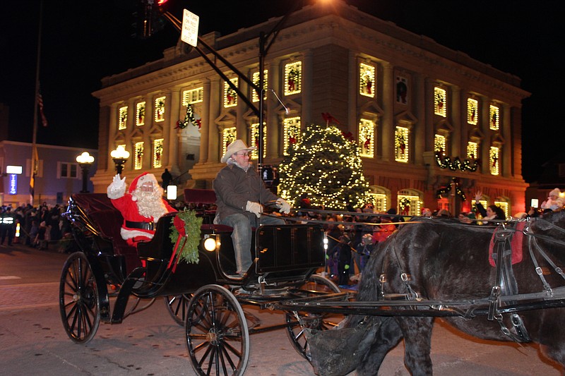 Santa Claus is coming to town Friday night for the Ocean City Christmas Parade on Asbury Avenue. (Photo courtesy of City of Ocean City)