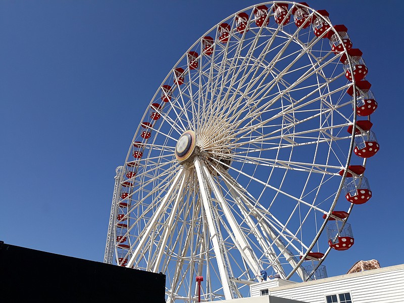 The fatal fall occurred during work on the Ferris wheel at Gillian's Wonderland Pier.