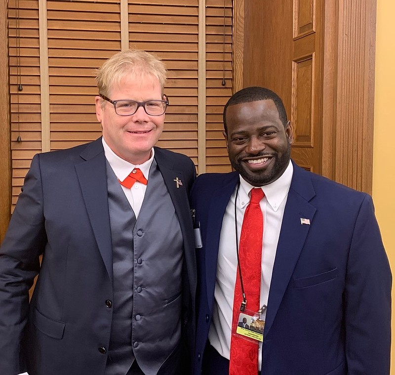 Republican Assemblymen Erik Simonsen, left, and Antwan McClellan prevail in the primary. (Photo courtesy of JASM Consulting)
