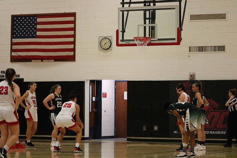 Ocean City's Ayanna Morton readies herself for a free throw.