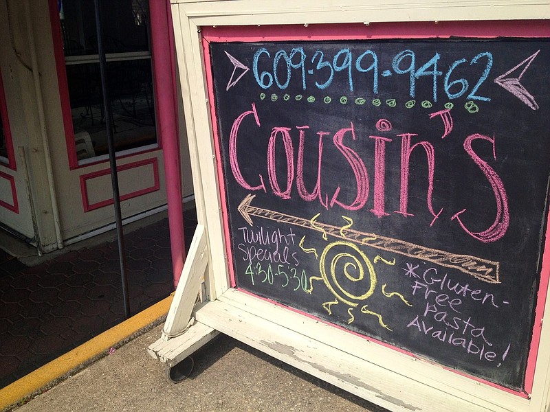 Restaurants such as Cousin's is offering curbside pickup to patrons until dining is allowed to reopen. (Photo courtesy Cousin's Facebook page)