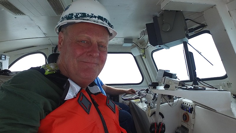 Martin Fiedler, in the center of the action during production of a construction documentation job. (Photo courtesy Martin Fiedler)