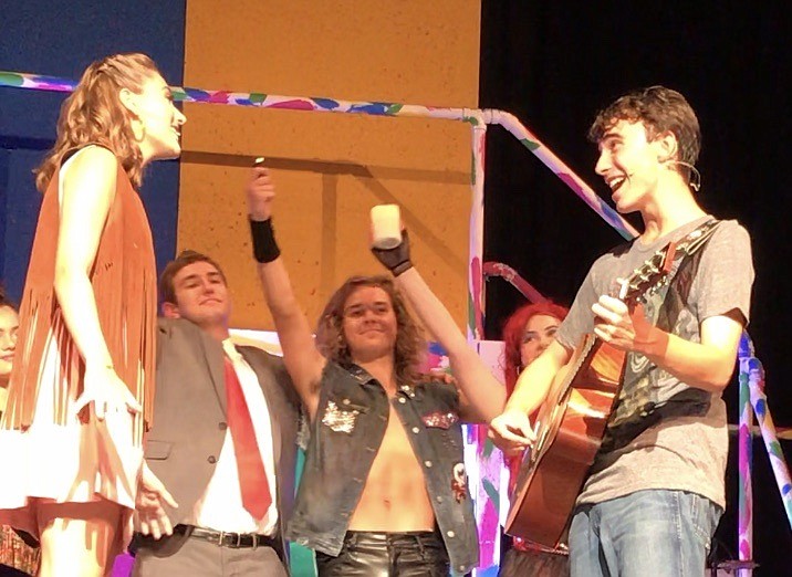 Erik Wagner, 17, of Ocean City, performs in the 2019 OCTC Junior Company production of "The Wedding Singer." (Photo courtesy the Wagner family)