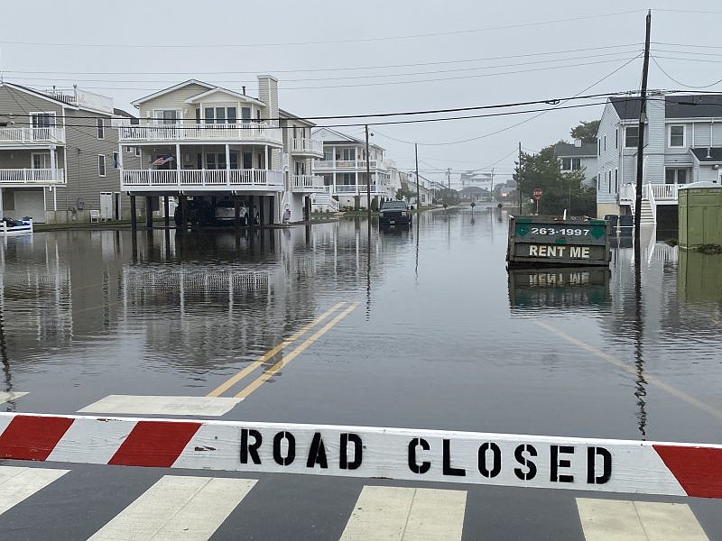 Ocean City, a low-lying barrier island, is vulnerable to flooding from coastal storms.