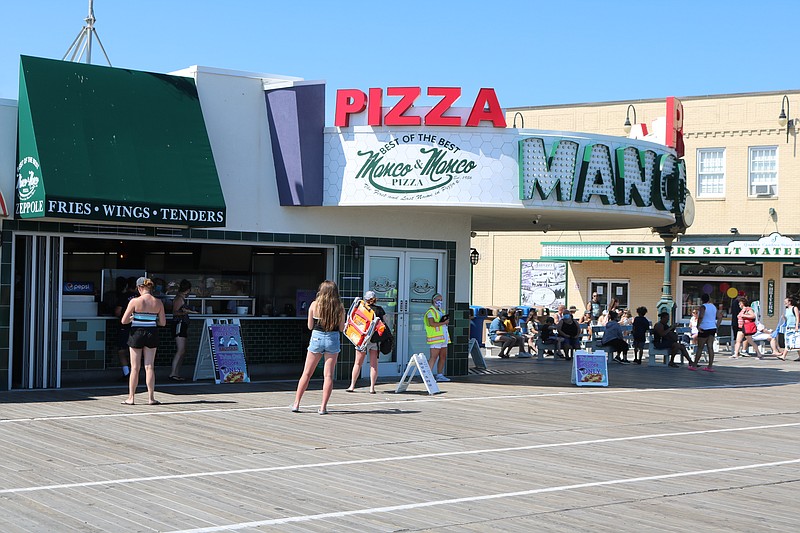 Many visitors don’t consider a trip to the Boardwalk complete without stopping at Manco &amp; Manco for pizza. The owners have taken steps to make the process as safe as possible.