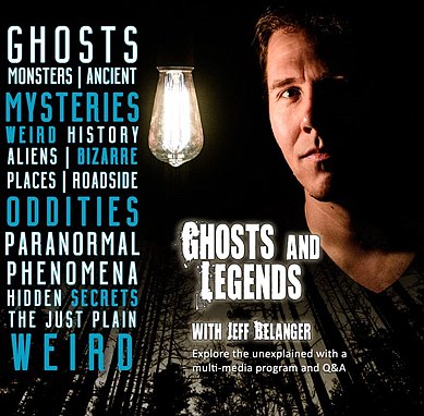 Paranormal expert Jeff Belanger. (Courtesy O.C. Library)