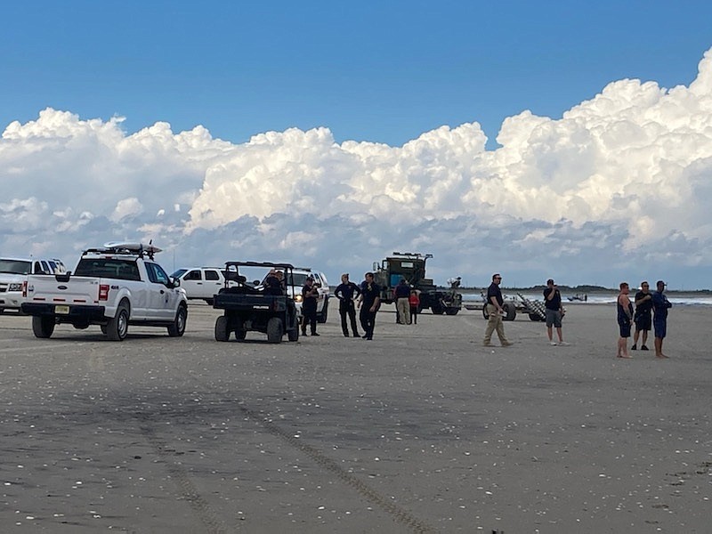 Authorities are still trying to determine what led to an accident that left one man dead and another injured off the waters in Ocean City. 