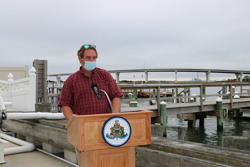 Ocean City High School science teacher Keith Zammit is excited about the prospects of using the project as an educational tool.