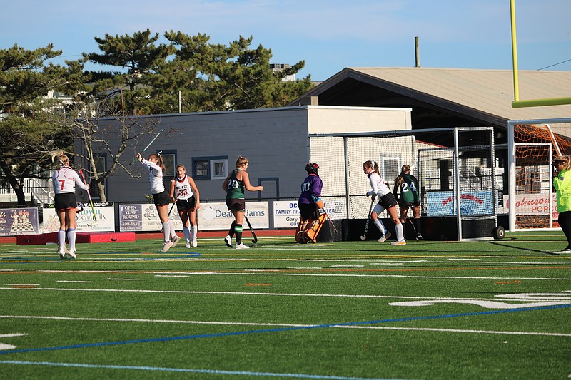 Racheli Levy Smith literally jumps for joy after scoring the first/game winning goal.