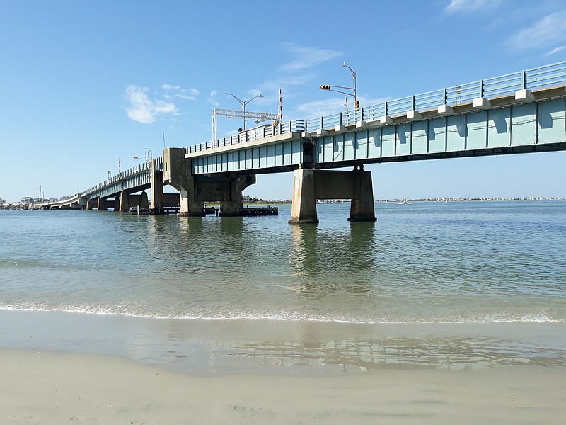 Townsends Inlet Bridge connects Sea Isle City and Avalon.