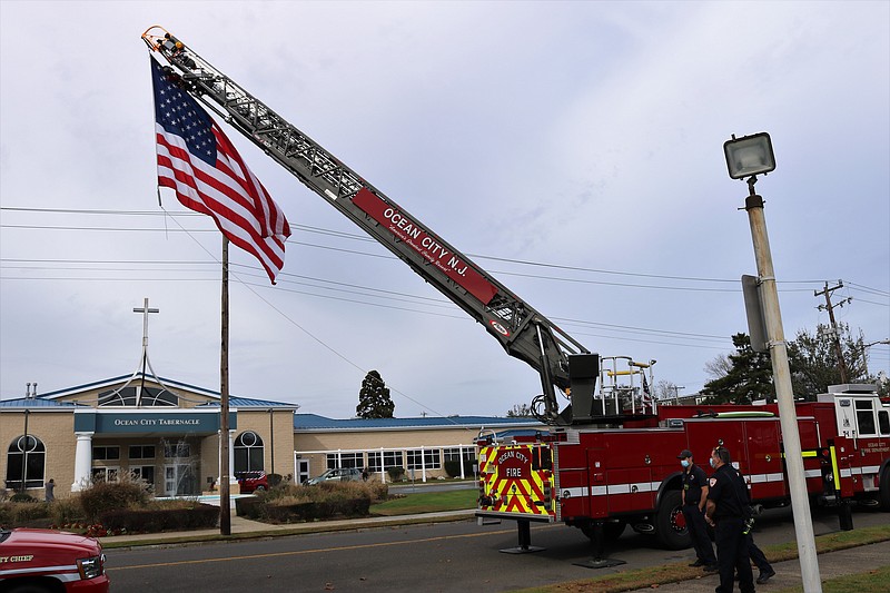 The Veterans Day ceremony will be held at the Ocean City Tabernacle. 