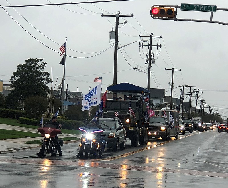 The parade makes its way up Asbury Avenue.  Photo Credit:  Jake Schneider