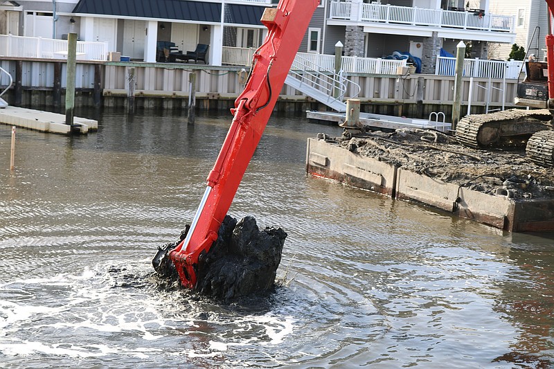 Once the sediment is removed it will make it easier for boat travel.