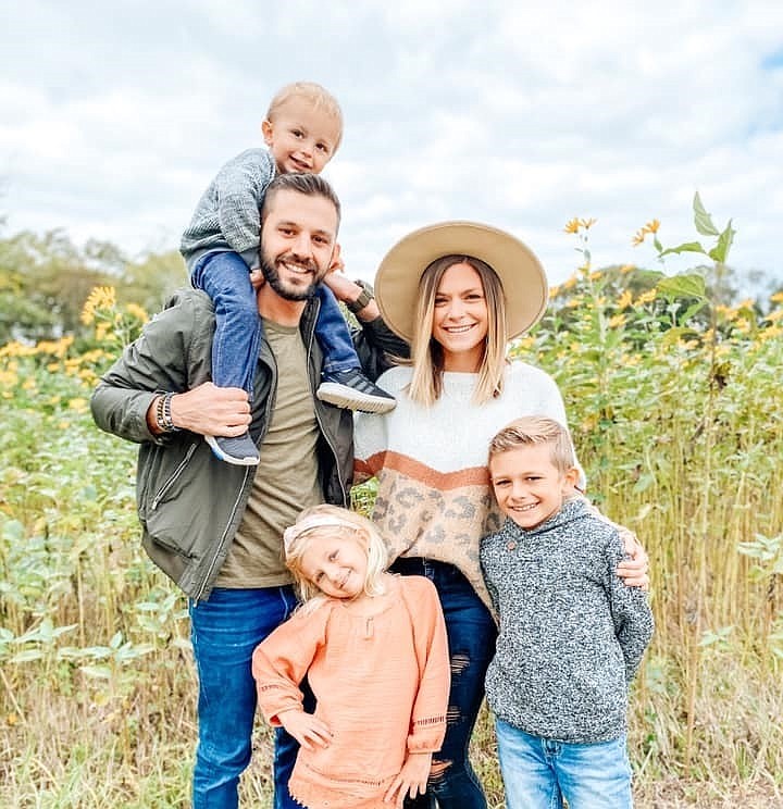 Cody and Ceiara Panetta, pictured with their three children, purchased a home in Ocean City during an episode of HGTV Beachfront Bargain Hunt. (Photos provided by real estate agent Brian Logue)