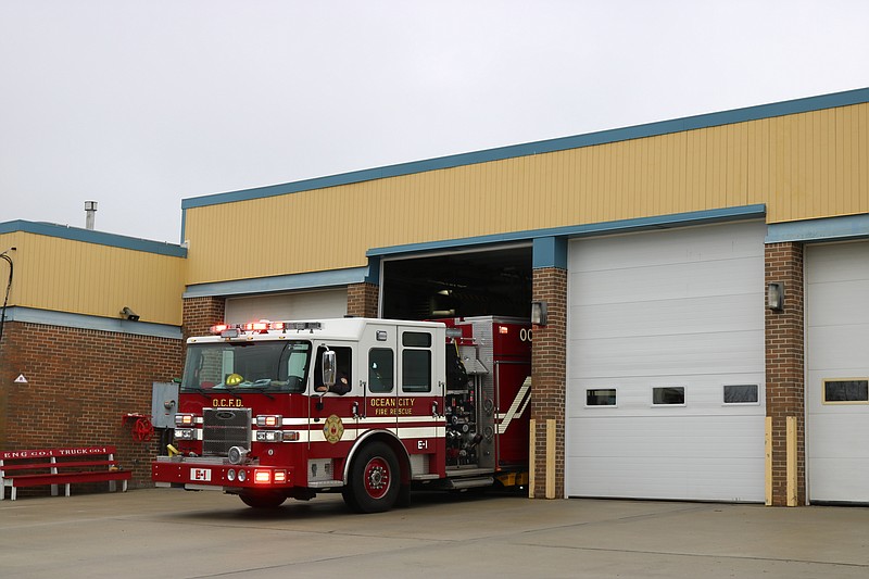 The Ocean City Fire Department headquarters is located at 550 Asbury Ave.