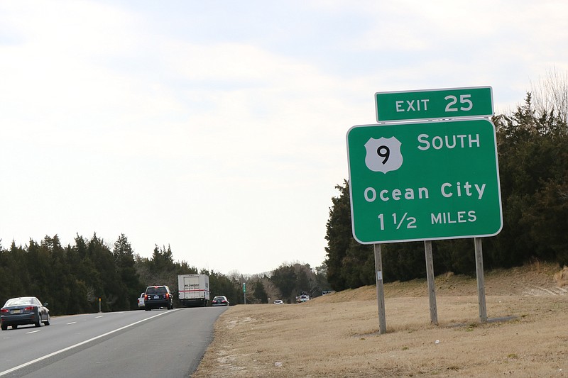 Exit 25 is a busy entryway to shore points, leading to traffic congestion.