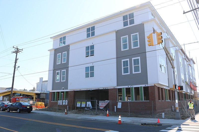 The project is under construction at the corner of Sixth Street and West Avenue.