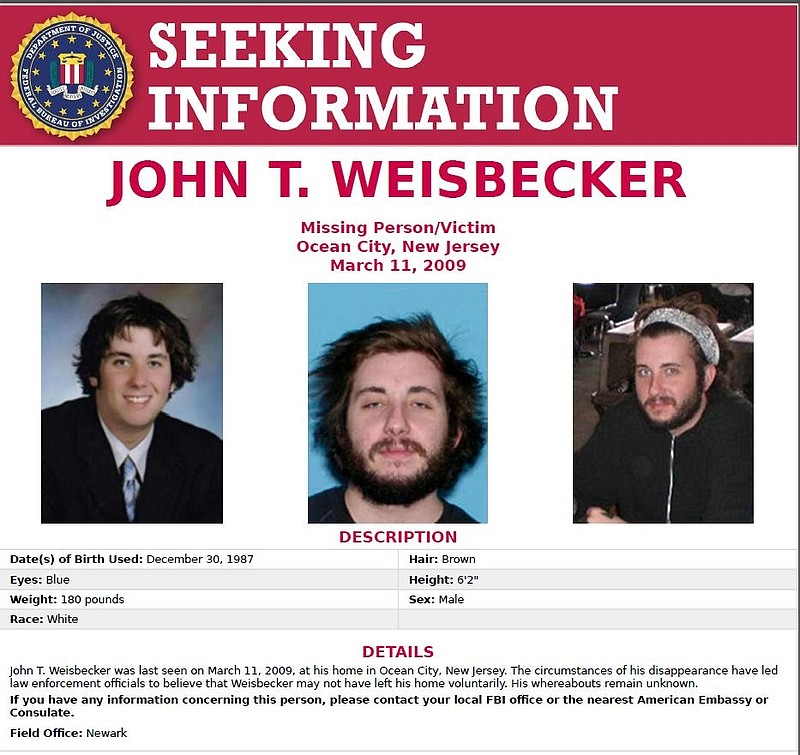 The 15-year anniversary of the disappearance of Ocean City resident John Weisbecker was Monday and there are still no leads in the investigation. 