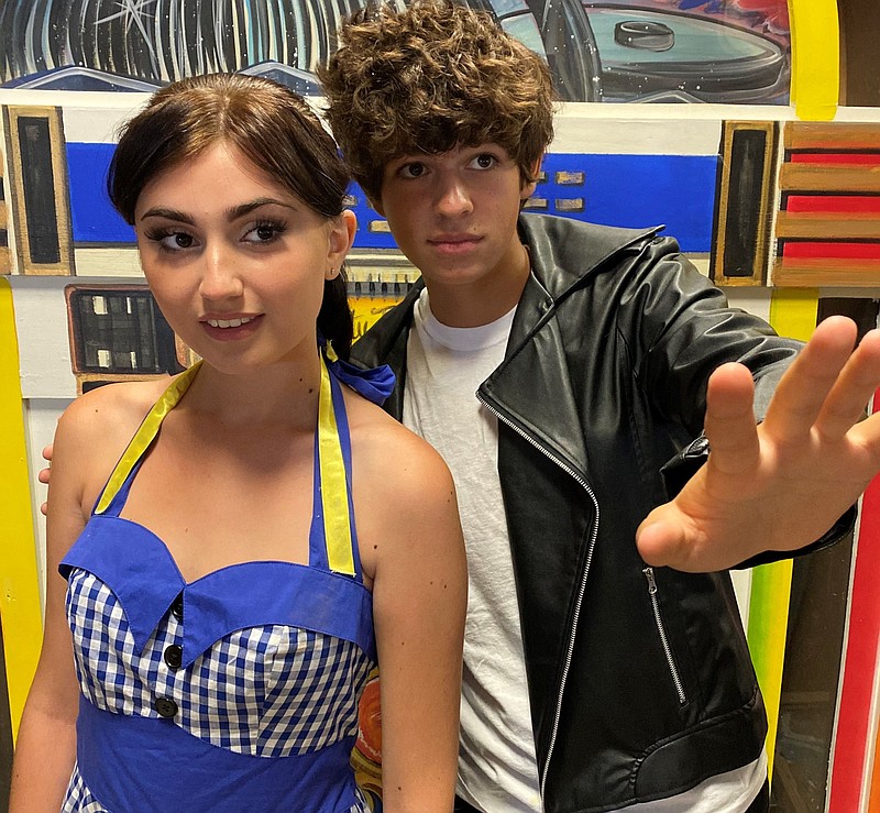 Ruby Doran and Charlie Costal will bring to life the characters of Natalie and Chad in the Broadway Musical, All Shook Up. (Photo courtesy of OCTC)