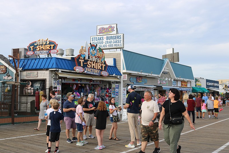 Seasonal officers are needed on the Boardwalk each summer when throngs of visitors come to town.