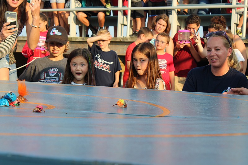 Get ready for the crustacean races on Wednesday.