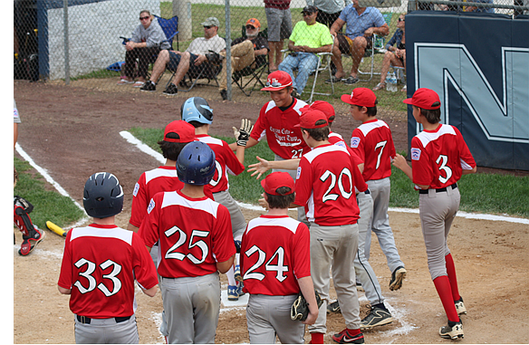 Volunteer umpires are needed to keep scenes like this happening for young baseball players in Ocean City.