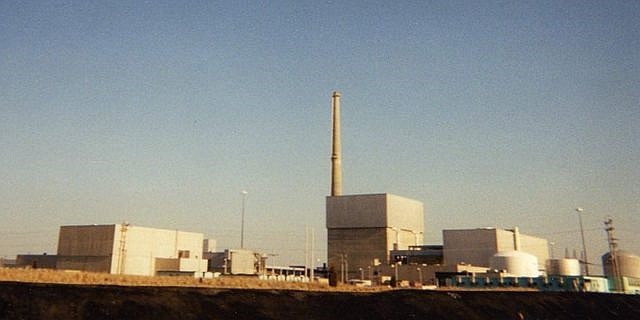 Decommissioned Oyster Creek nuclear power plant in Lacey Township, N.J. (Photo courtesy of Wiki Commons)