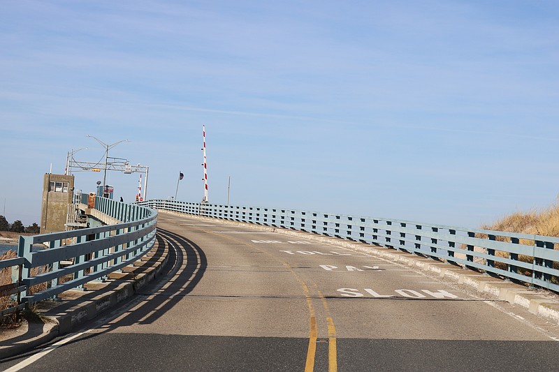 Potholes on the bridge's concrete decking will be filled in this spring.