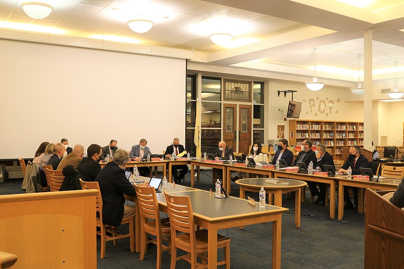 The Board of Education during its last meeting Jan. 26.