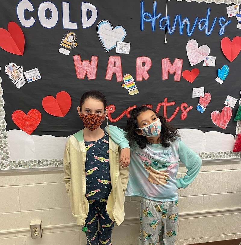 Students participate in "Pajama Day" to help raise funds for CHOP. (Photo courtesy of JASM)