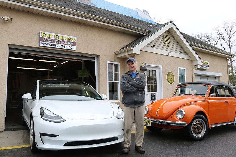 Joseph M. Carideo is the manager at the Car Caress location in Somers Point.