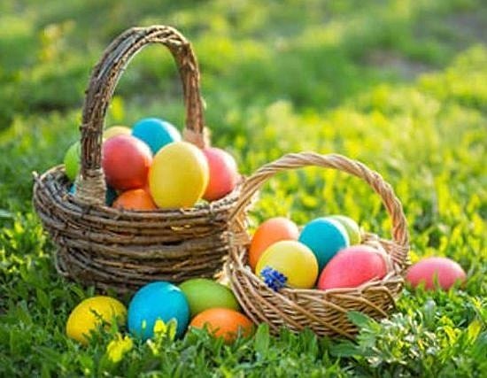 The Easter Egg Hunt is rain or shine on April 16.