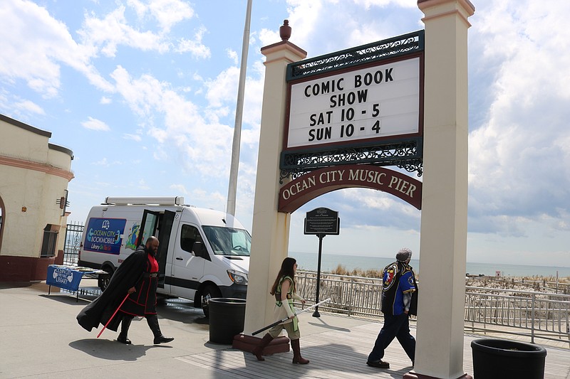 The OC-Con show packs in a lot of family-friendly fun during its two-day run at the Ocean City Music Pier on the Boardwalk.