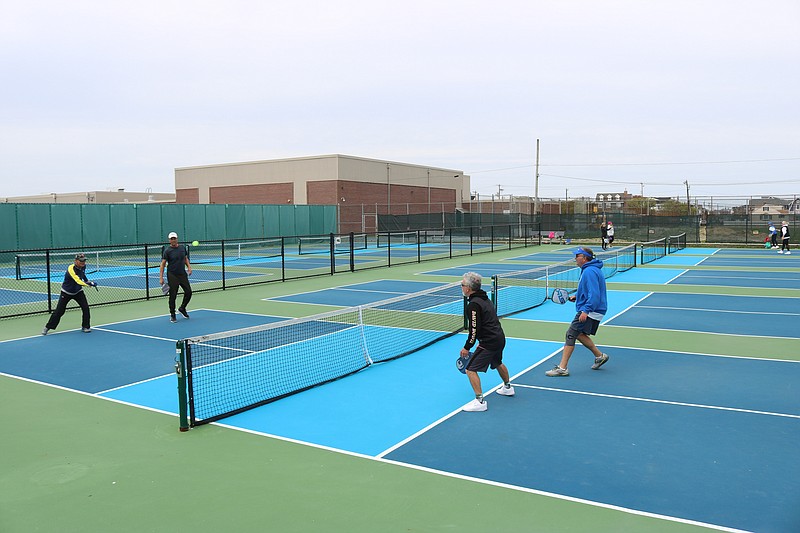 Pickleball is a popular sport that is new for Special Olympics. 