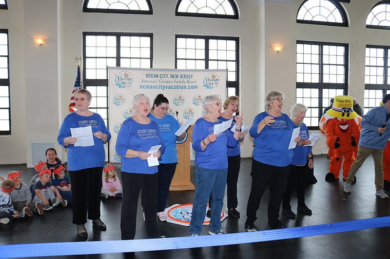 The Cape Shore Sweet Adelines perform.