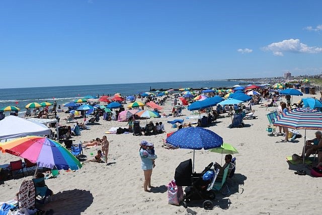 A busy beach day in June of 2022 indicates what is ahead in Ocean City for this summer.