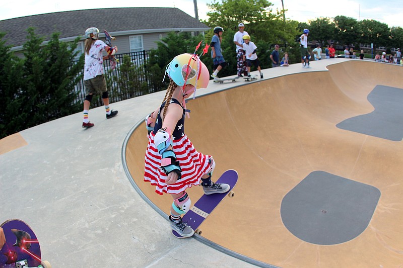 The Skate Park will host a free Fourth of July Skate Bash. 