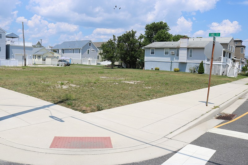 This vacant property at 240-244 Haven Ave. is the site for two of the affordable housing duplexes.