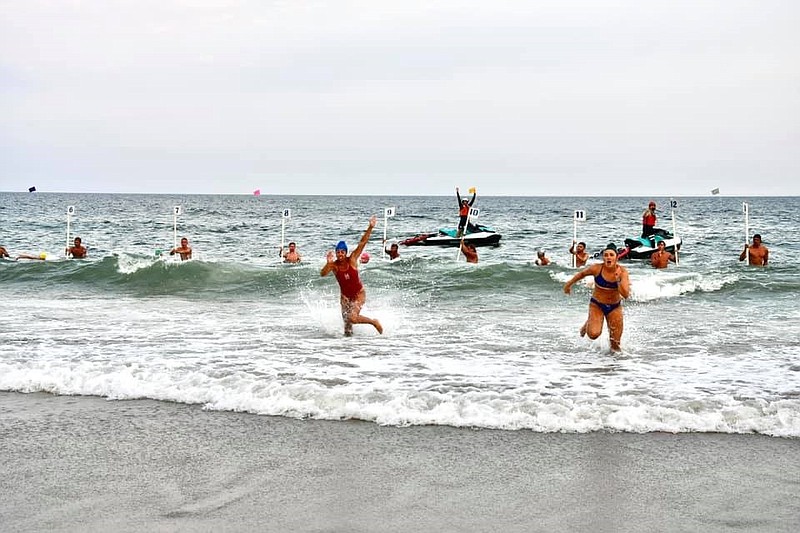 The Women's Invitational features the top female athletes from southern New Jersey beach patrols. (Photo courtesy of Ocean City)