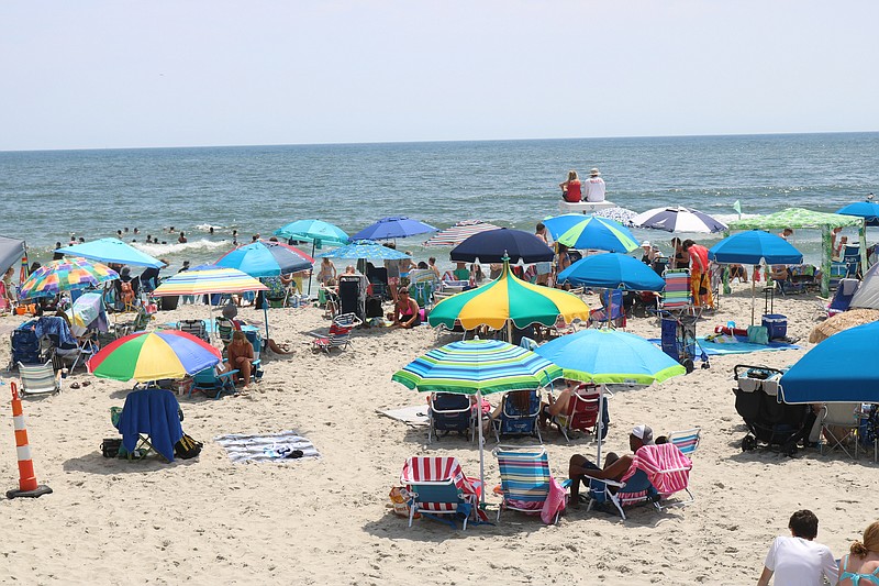 The summer tourism season is here and soon beaches will be filled like this one on Ninth Street in 2022.