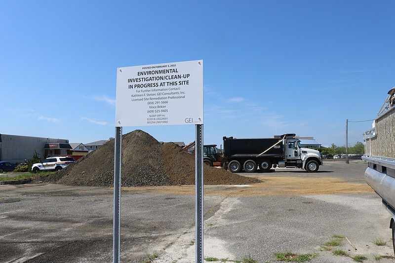 Workers will remove contaminated soil and replace it with clean fill.