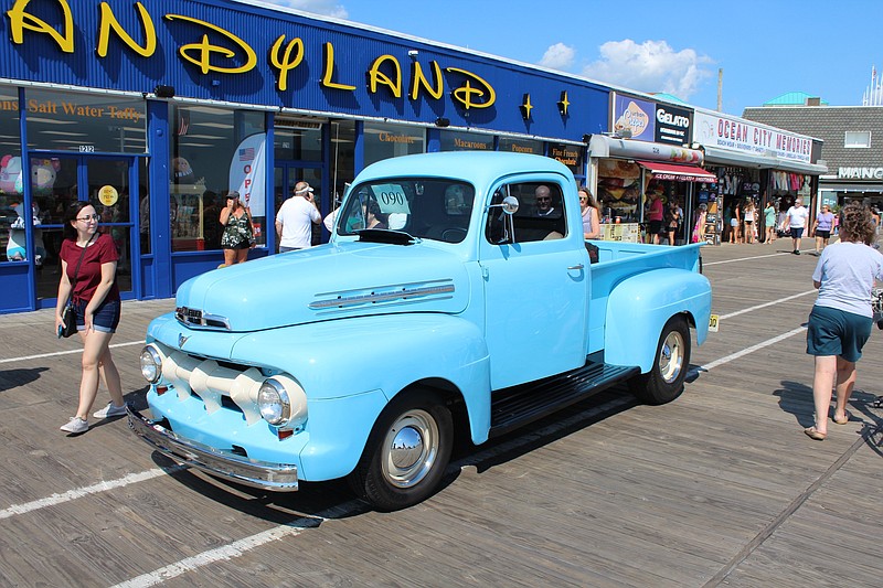 Classic cars and trucks will be on the Boardwalk on Sept. 10. (Photo courtesy of Ocean City)