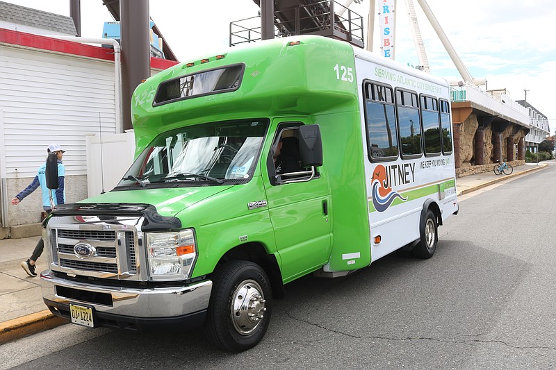 Jitney service for 2024 will continue to offer inexpensive rides up to the Boardwalk.