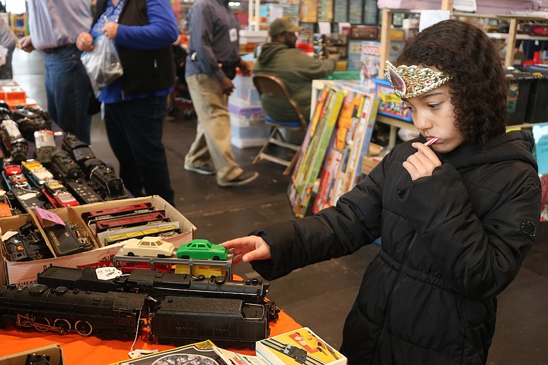 The train show is always a crowd pleaser.