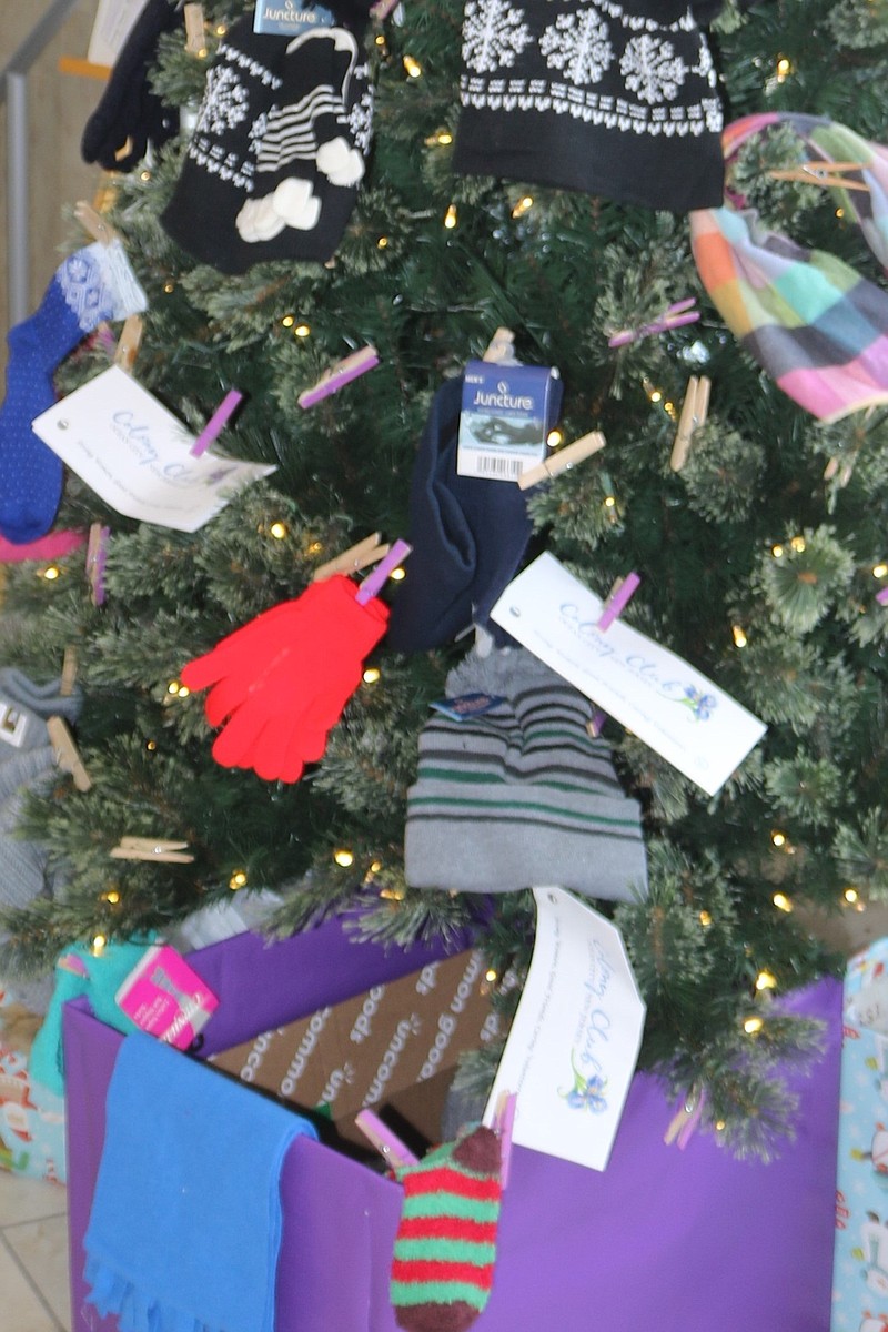 Here are some of the items donated to the Tree of Warmth in 2022.