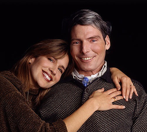 Christopher and Dana Reeve. (Photo courtesy of the Christopher &amp; Dana Reeve Foundation)