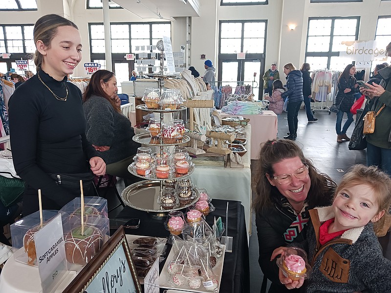 Market Madness features everything from confections to clothing during the mega-sales event at the Music Pier.