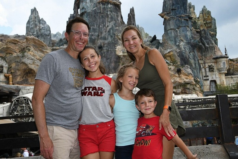 Matthew and Rebecca Friedman and their children from left, Hannah, Rachel and Ethan. (Photo courtesy of Matthew Friedman)