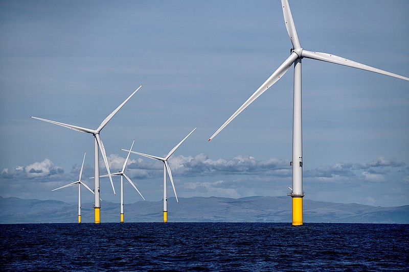 The wind farm project would have included towering turbines located 15 miles off the South Jersey coast. (Photo courtesy of Orsted)